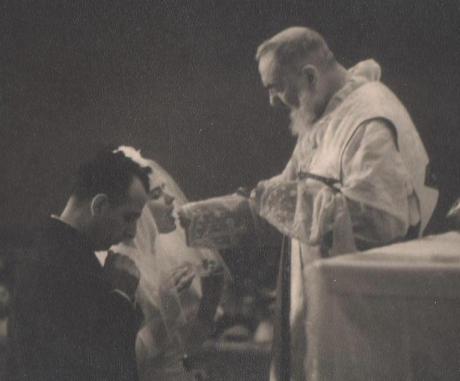 How awesome would it be to be married by Padre Pio!